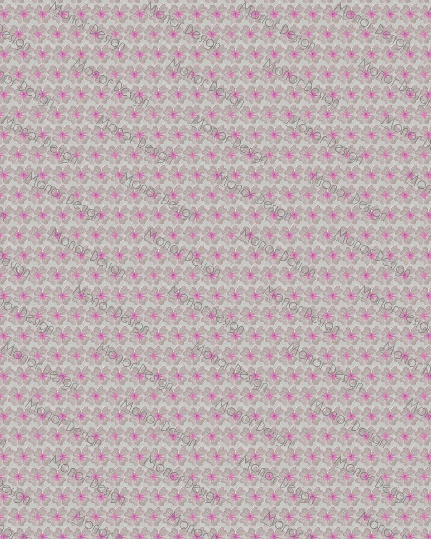 Dusty Pink Petals – Soft Floral Design for Cutting & Print Projects